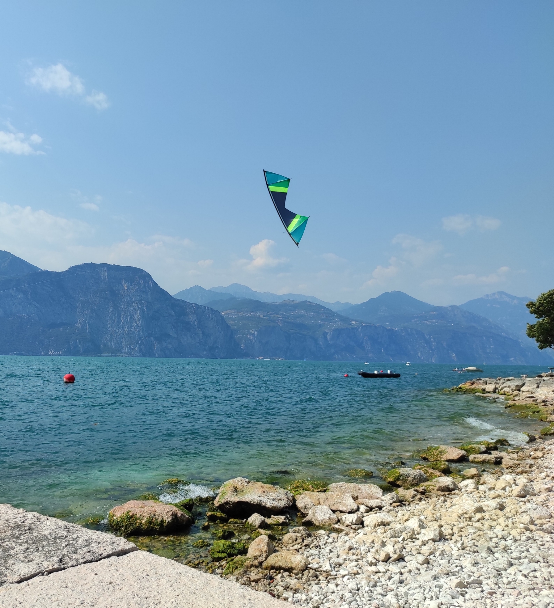 mit 10 Metern am Gardasee