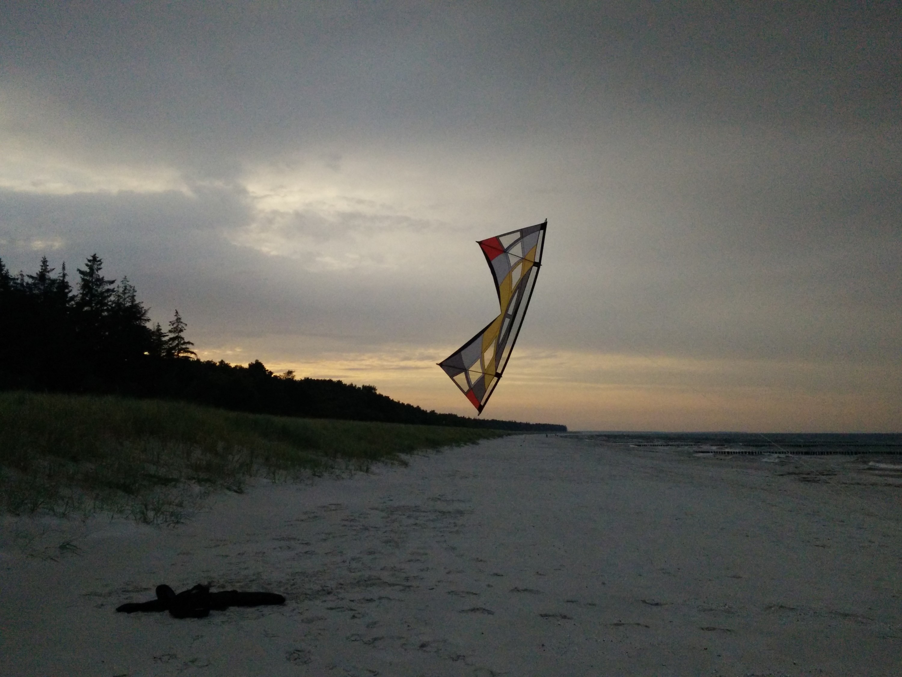 Sonnenuntergang am Zingster Strand