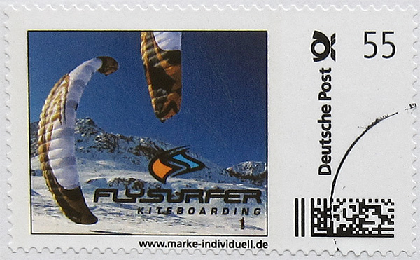 Da geht die Post ab - Flysurfer Briefmarke Speed III