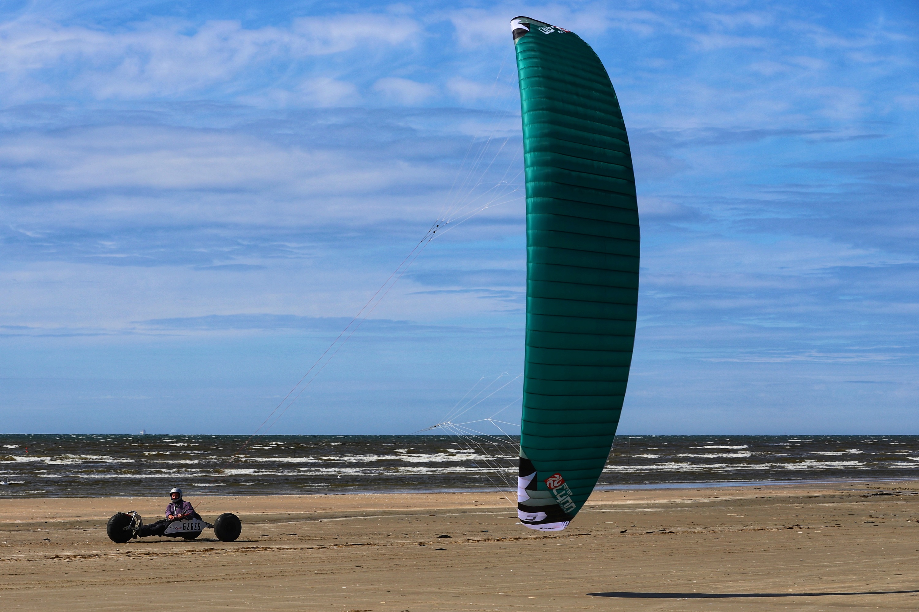 Kitebuggy @ Fanø / Peter Lynn Aero 9m²