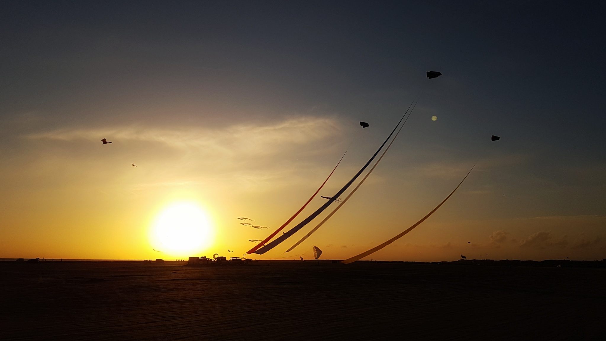 Sky Streamer/ International Kitefliersmeeting 2018 @ Fanø