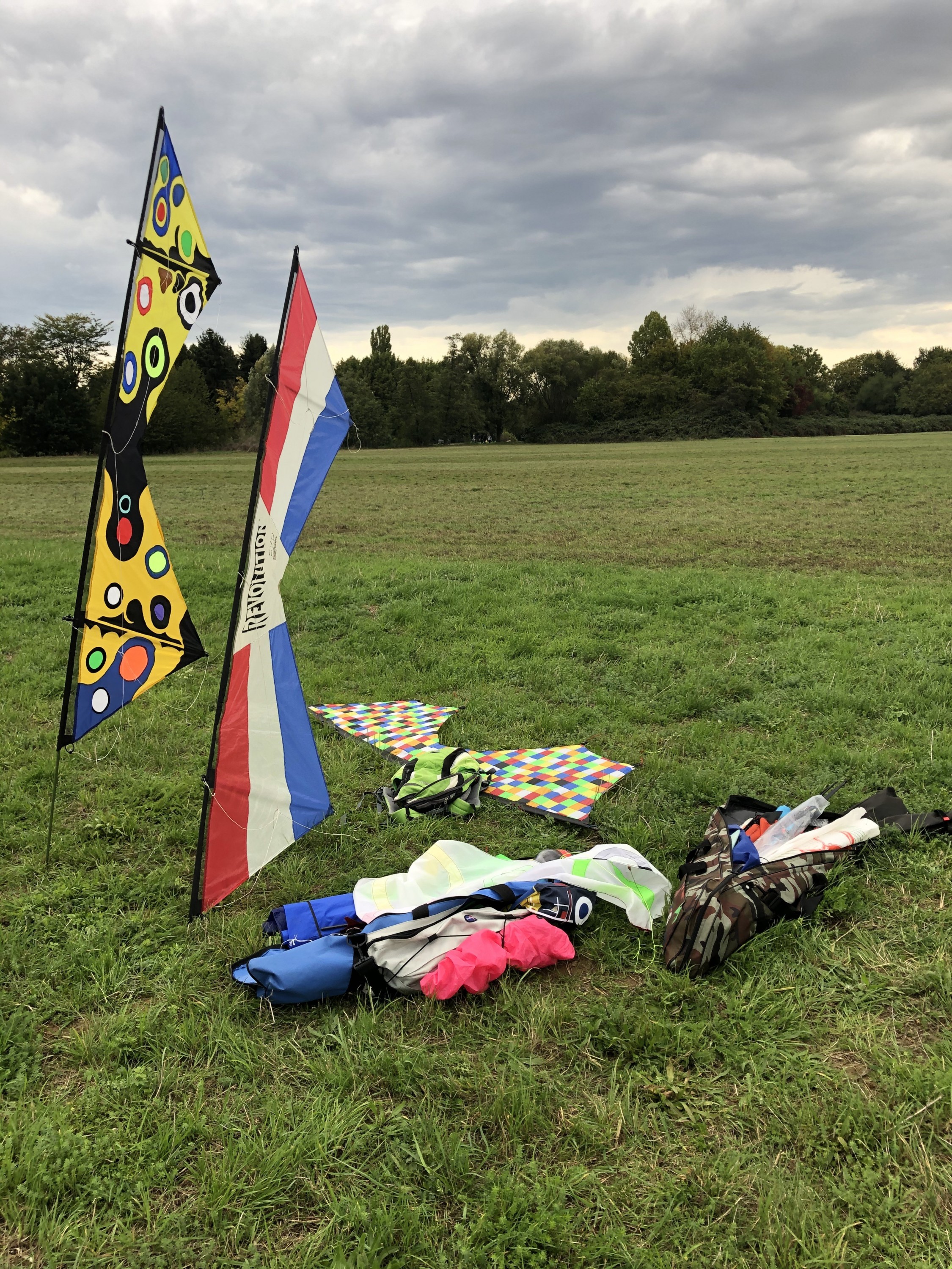 Heute auf der Drachenwiese